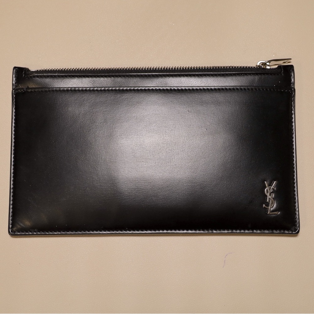 Yves Saint Laurent Zip Wallet